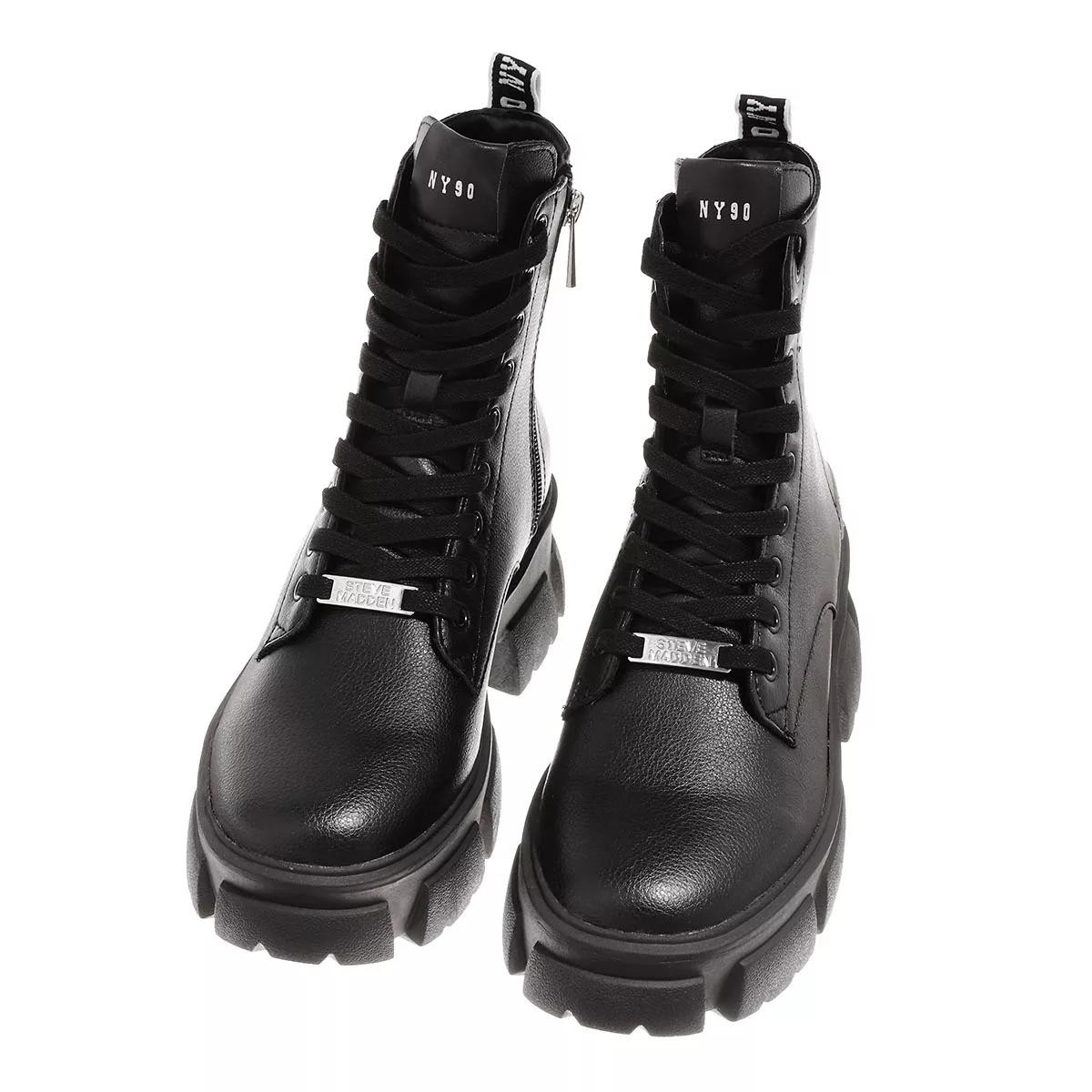 STEVEN MADDEN Stiefeletten schwarz Stiefel Kaltf., Schlupf-, Reis