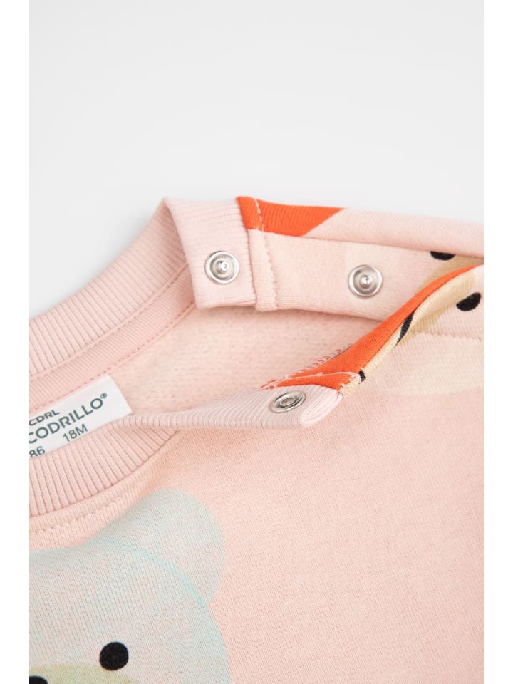 Coccodrillo Sweatshirt in gedämpftes Rosa günstig kaufen 68