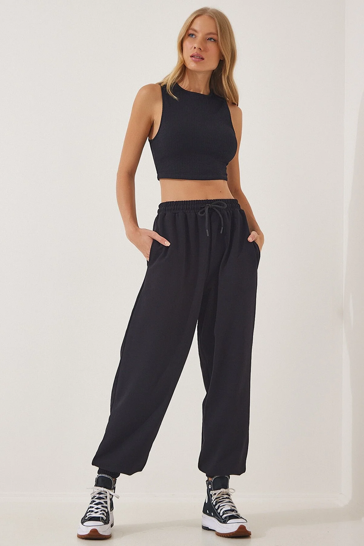 Happiness İstanbul  Jogginghose - Schwarz - Jogger