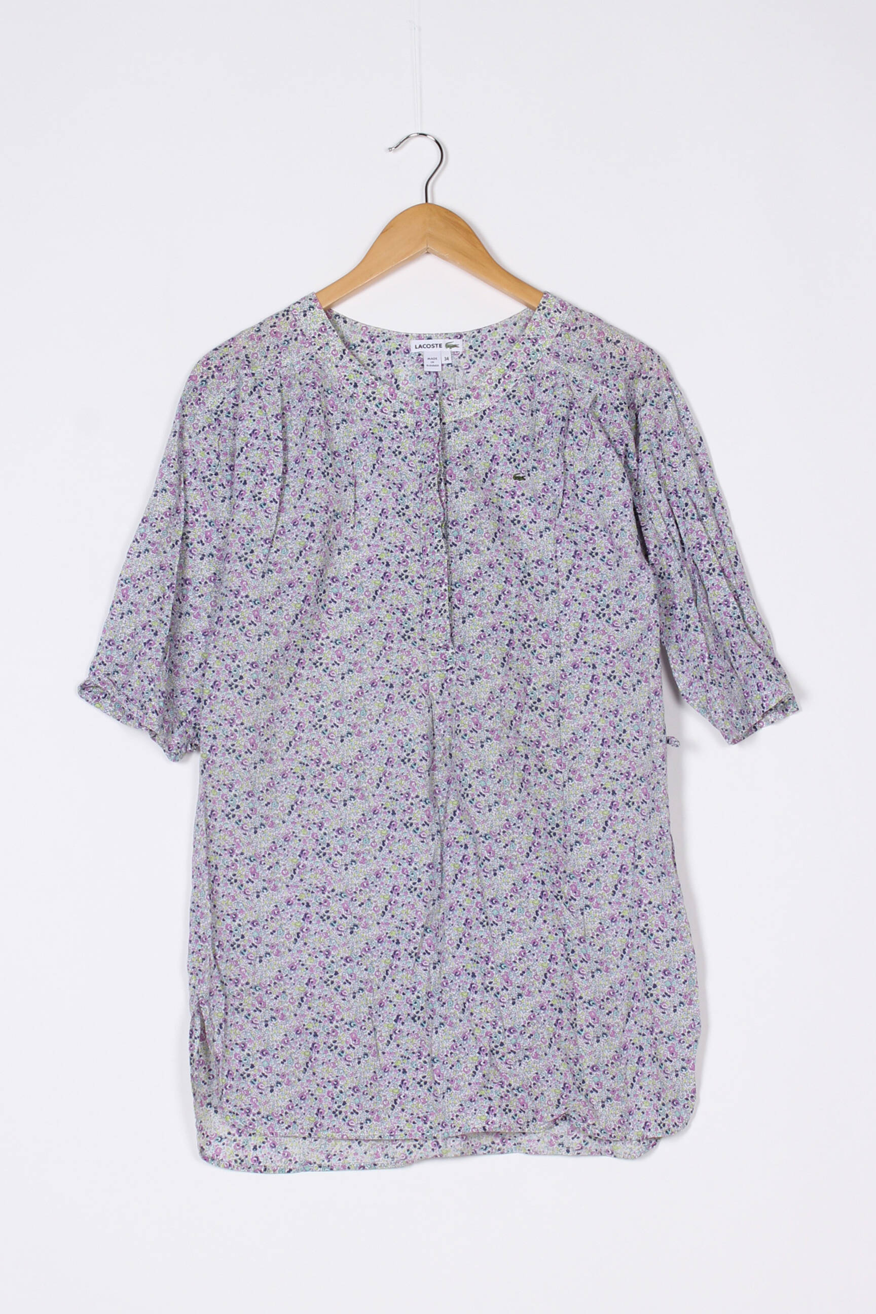 Lacoste Tuniquemanchelongue Femme couleur violet