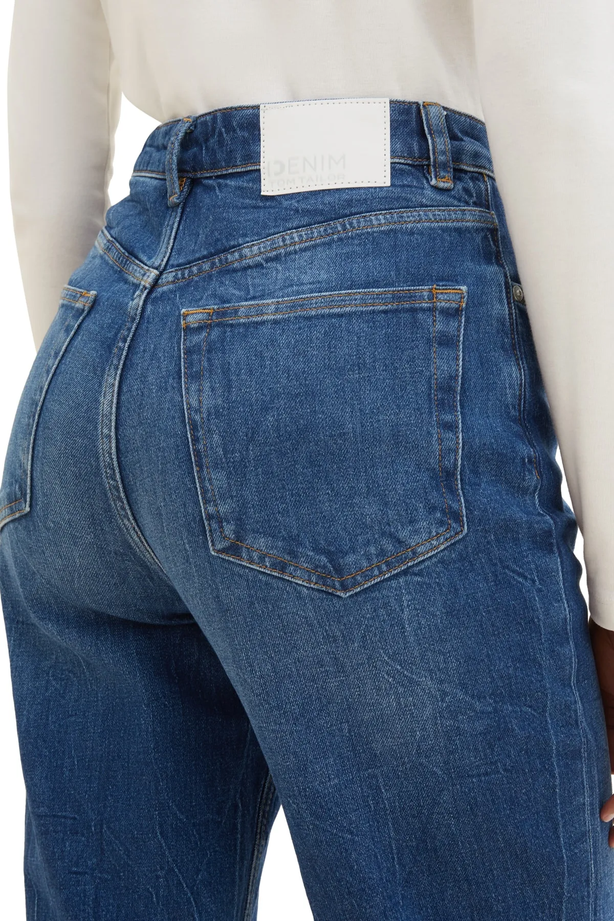 Tom Tailor Denim  Jeans - Dunkelblau - Wide Leg