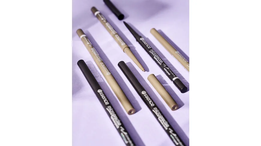essence micro precise eyebrow pencil 05 - black brown
