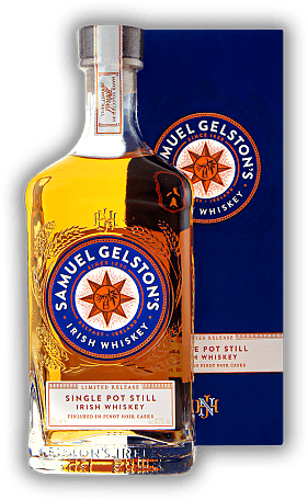 Gelston's Irish Whiskey Pot Still Pinot Noir Cask Gelston's Irish Whiskey Pot Still Pinot Noir Cask Limited Edition. 0,7	 Liter - Vol 40%