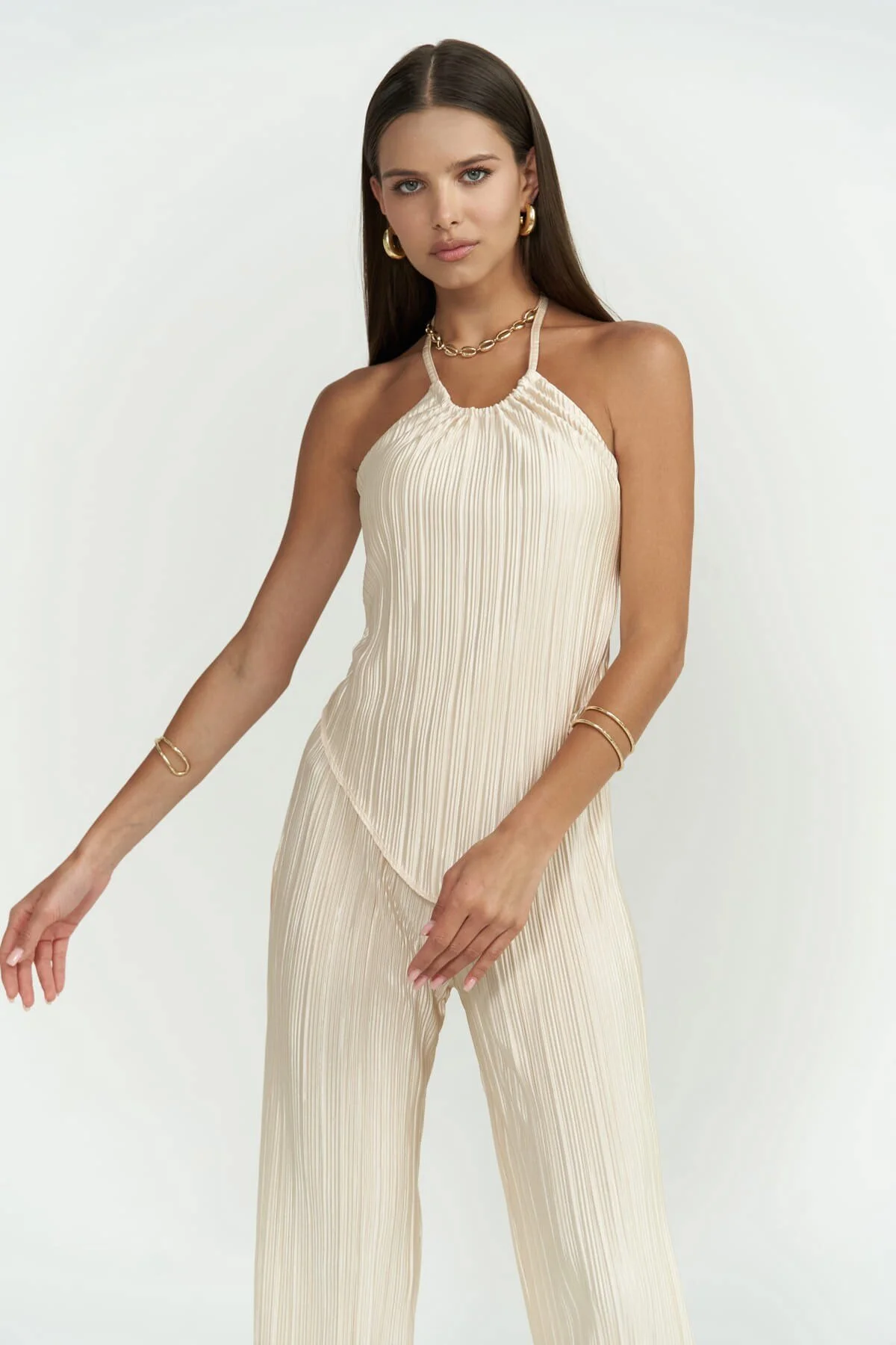 MAİ COLLECTİON  Zweiteiler - Rosa - Regular Fit