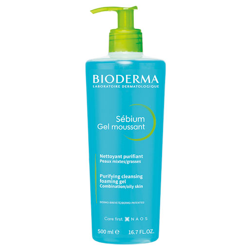 BIODERMA Sebium Gel Moussant Reinigungsgel  500 ml  Gel