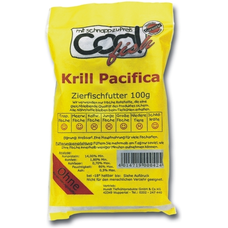 Cool Fish Frostfutter Cool Fish Krill Pacifica 15x100 g