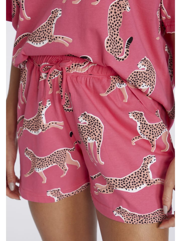 VIVANCE DREAMS Shorty in pink-gemustert günstig kaufen