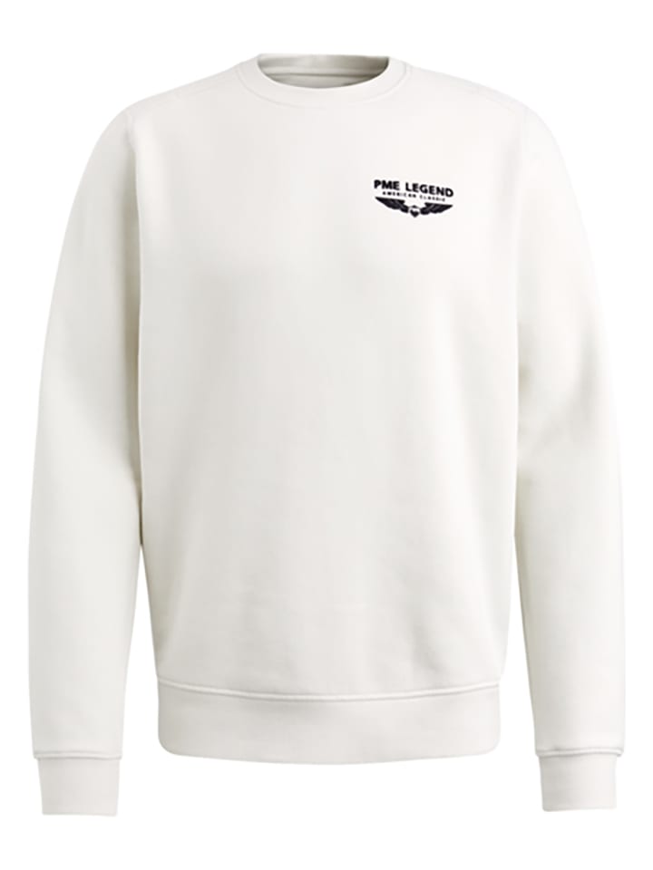 PME Legend Sweatshirt in Weiß günstig kaufen