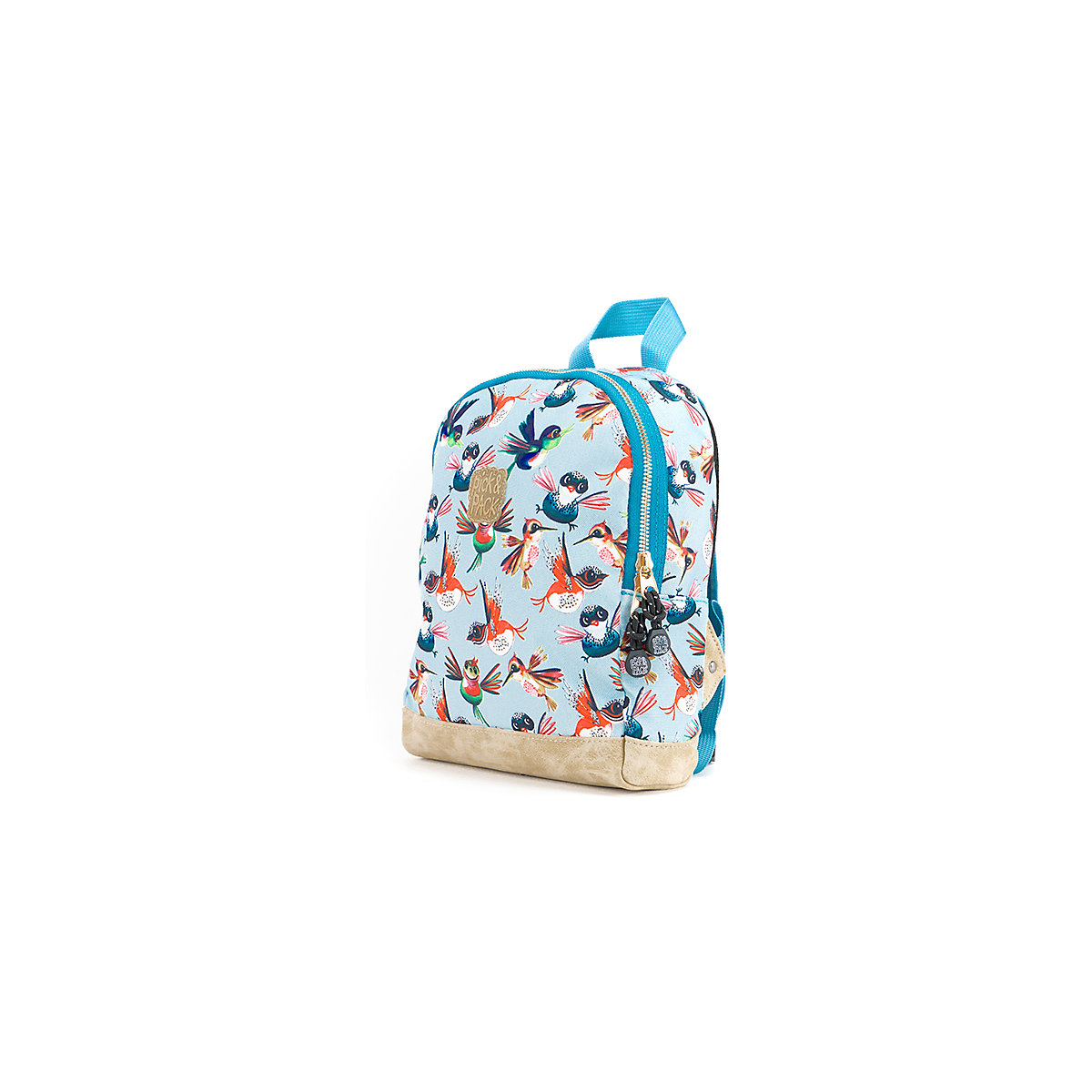 Kinderrucksack XS Birds Dusty Blue