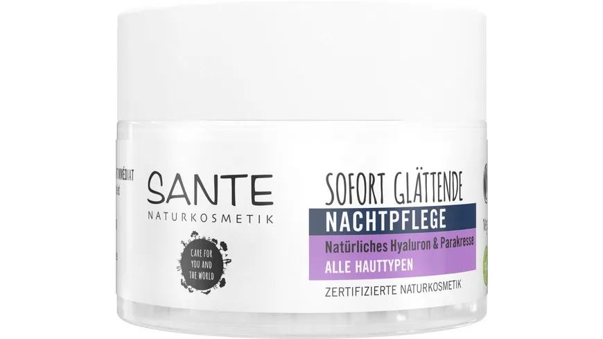 SANTE Nachtpflege sofort glättend 50 ml