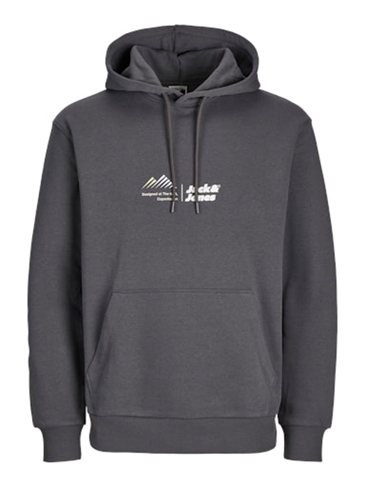 Jack & Jones Hoodie in Grau günstig kaufen