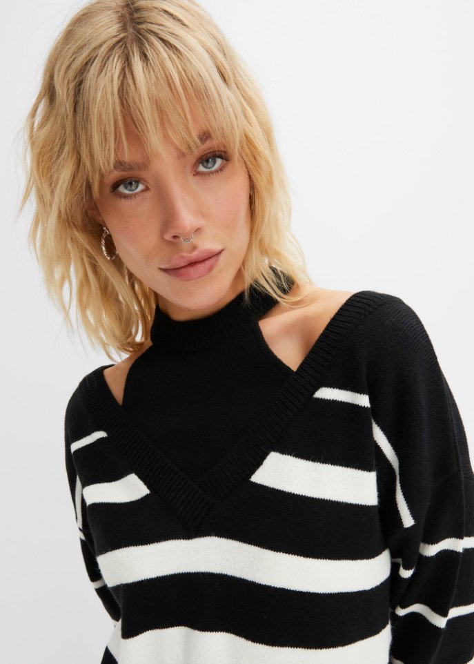 Pullover mit Cut-Outs