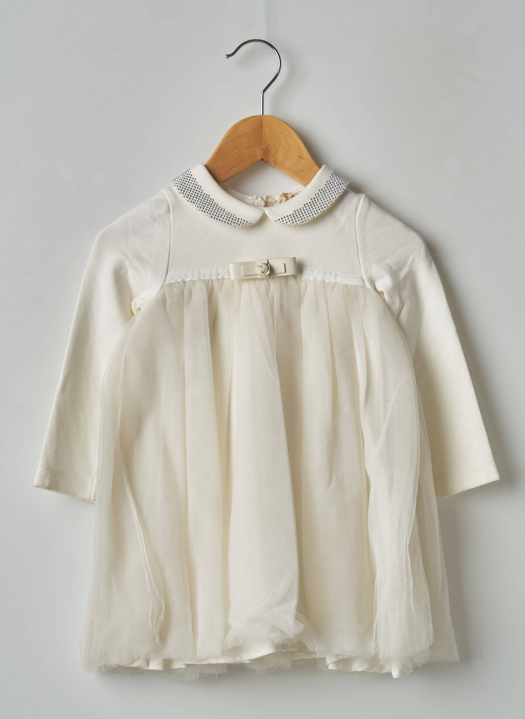 Monnalisa Robes Longues Fille couleur beige