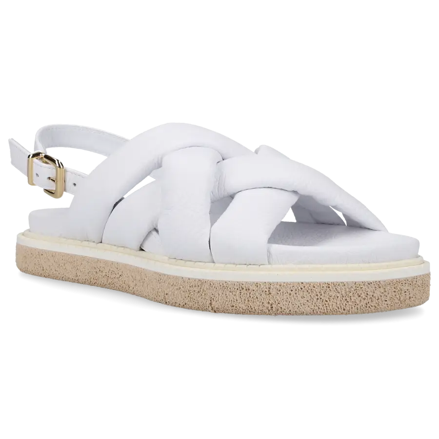 Truman's - Sandalen 9586 Kalbsleder - weiß
