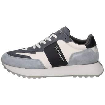 Calvin Klein Low Top Lace Up Sneaker in grau