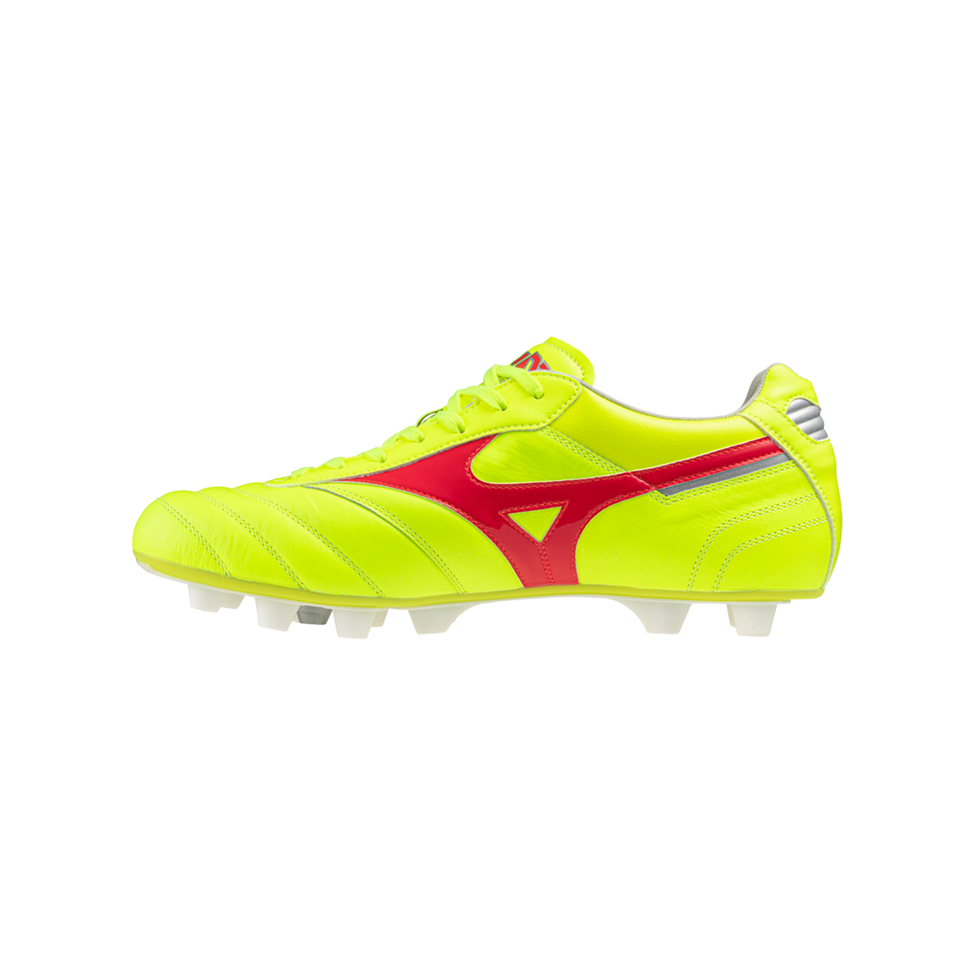 Mizuno Morelia II Elite FG Dyna Gelb Rot Silber F45