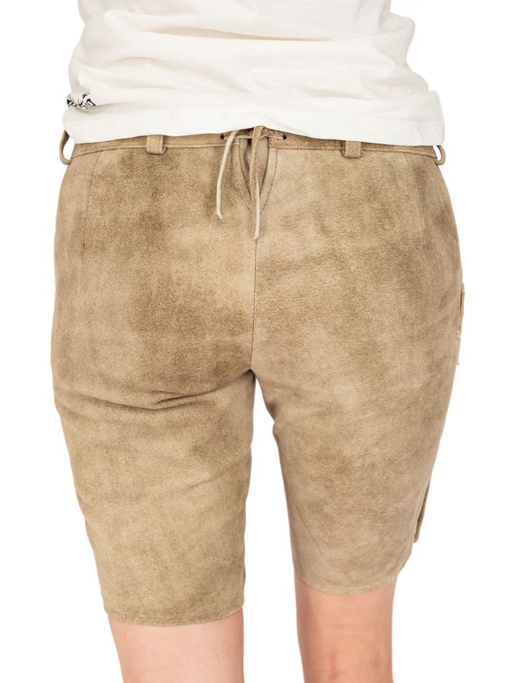 Spieth & Wensky Lederhose ESMERALDA in hellbraun günstig kaufen