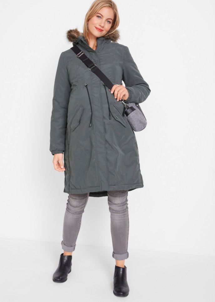 Tragejacke / Umstandsparka, wattiert