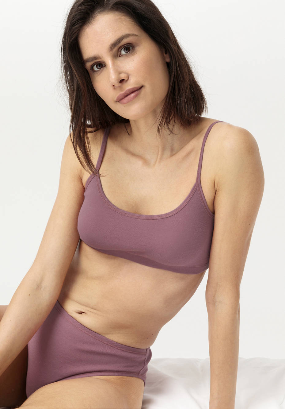 Bustier im 2-er Pack aus reiner Bio-Baumwolle