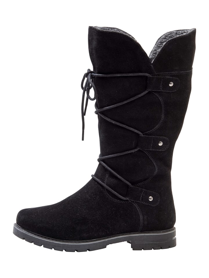 sheego Weitschaftstiefel in schwarz günstig kaufen