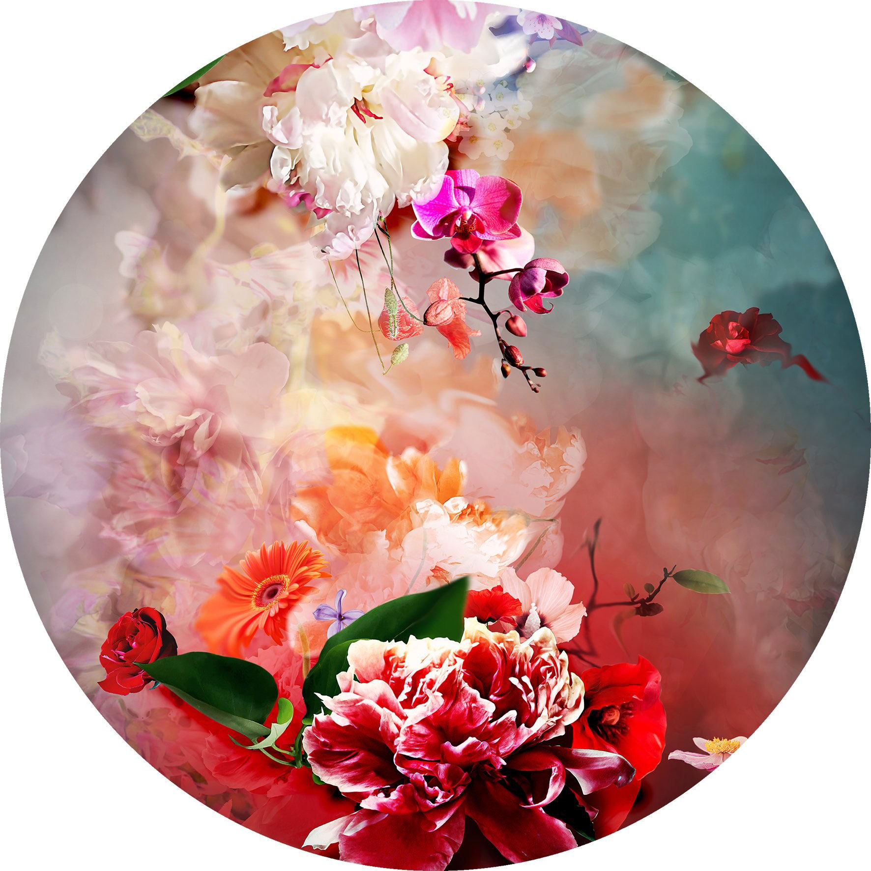 Pro ArtGlasbild rund 20cm