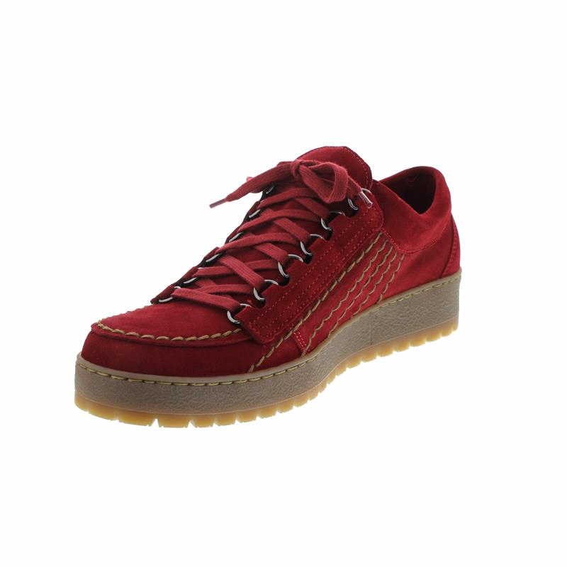 MEPHISTO Komfort Schnürer rot SCARLET