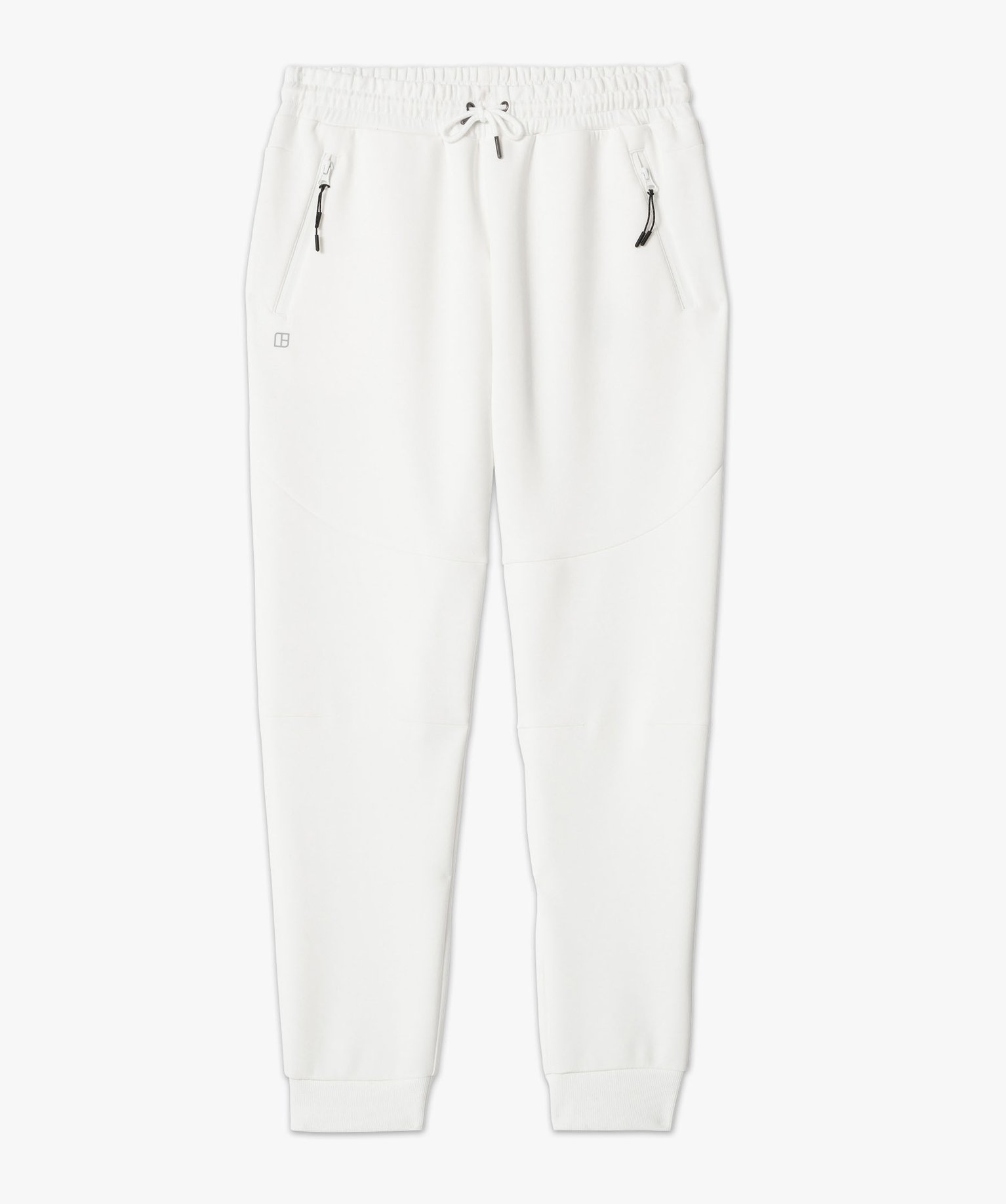 Pantalon de jogging en maille extensible homme blanc | GEMO