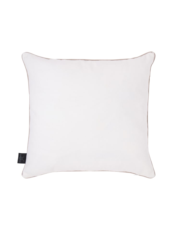 Sansibar Kissenhülle Classic in  Offwhite/Simply Taupe, 45x45 cm günstig kaufen 45x45 cm