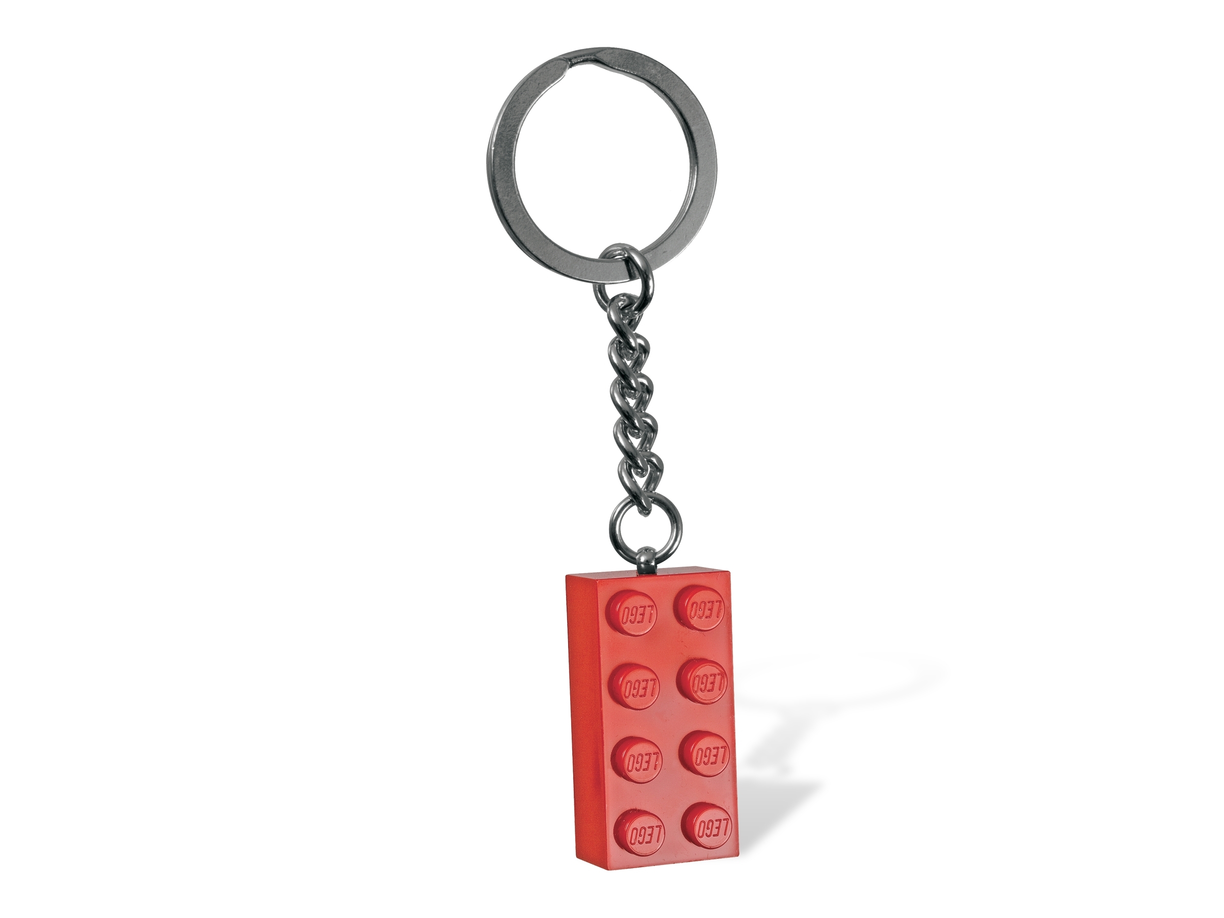 LEGO® Stein Schlüsselanhänger in Rot 850154