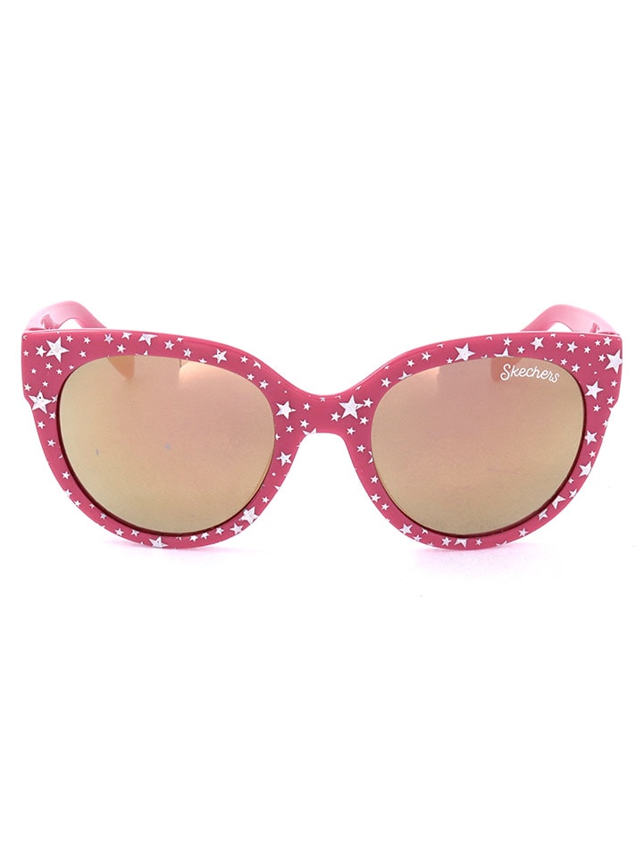 Skechers Kinder-Sonnenbrille in Pink-Weiß/ Hellbraun günstig kaufen 47