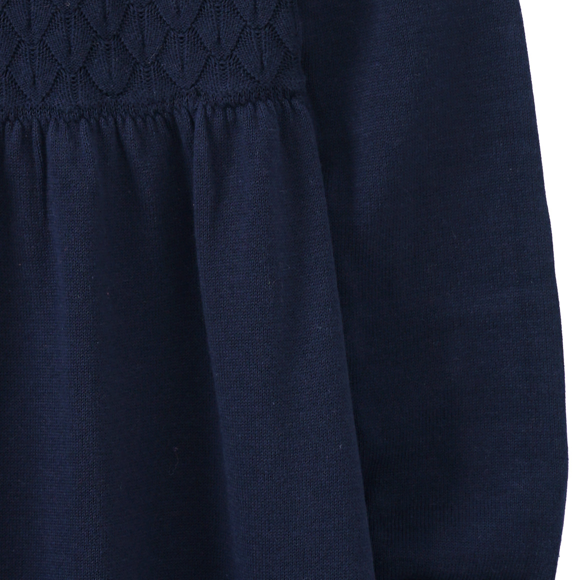 Mädchen Strickkleid mit Struktur