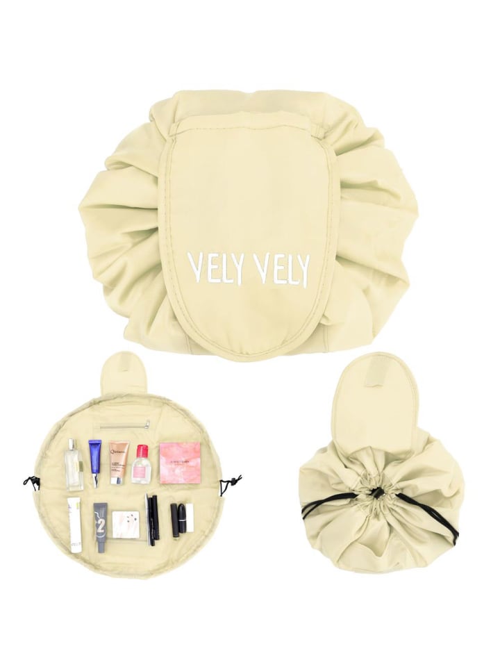 Intirilife One Step Kulturbeutel mit Kordel in CASHEW BEIGE günstig kaufen onesize