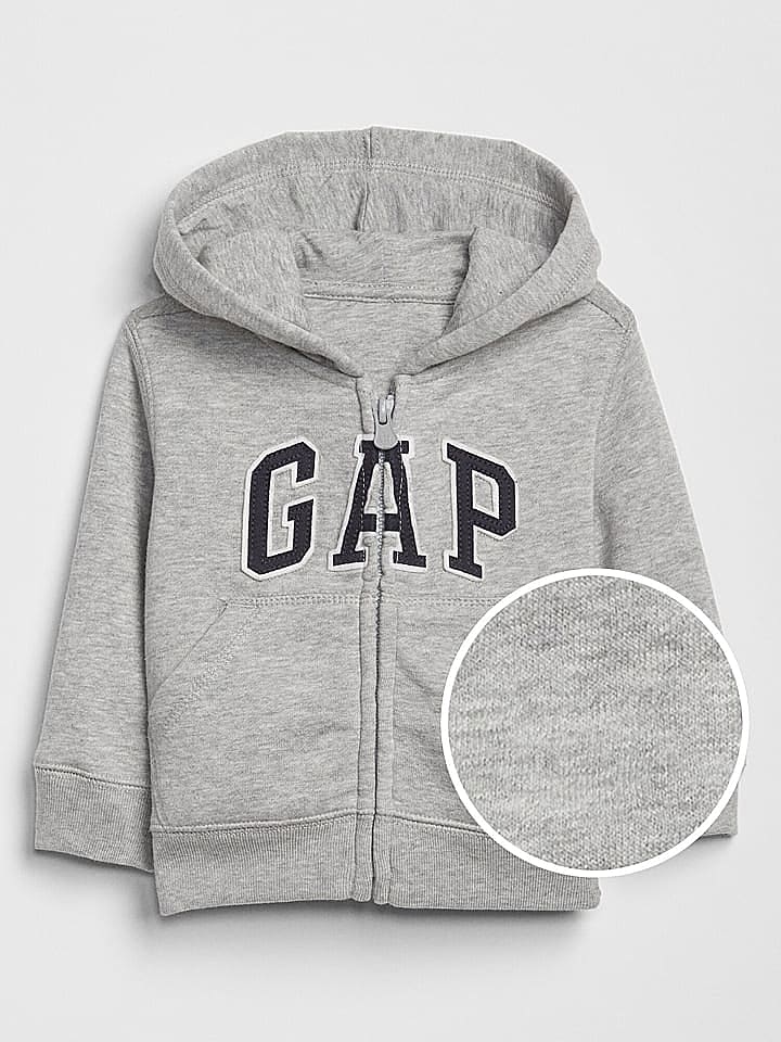 GAP Sweatjacke in Grau günstig kaufen 74/80