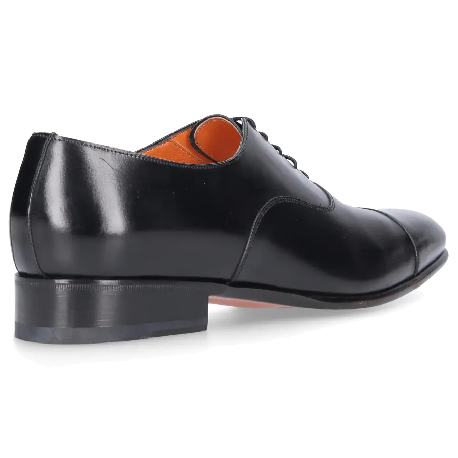Santoni - Businessschuhe Oxford 12474 Kalbsleder - schwarz
