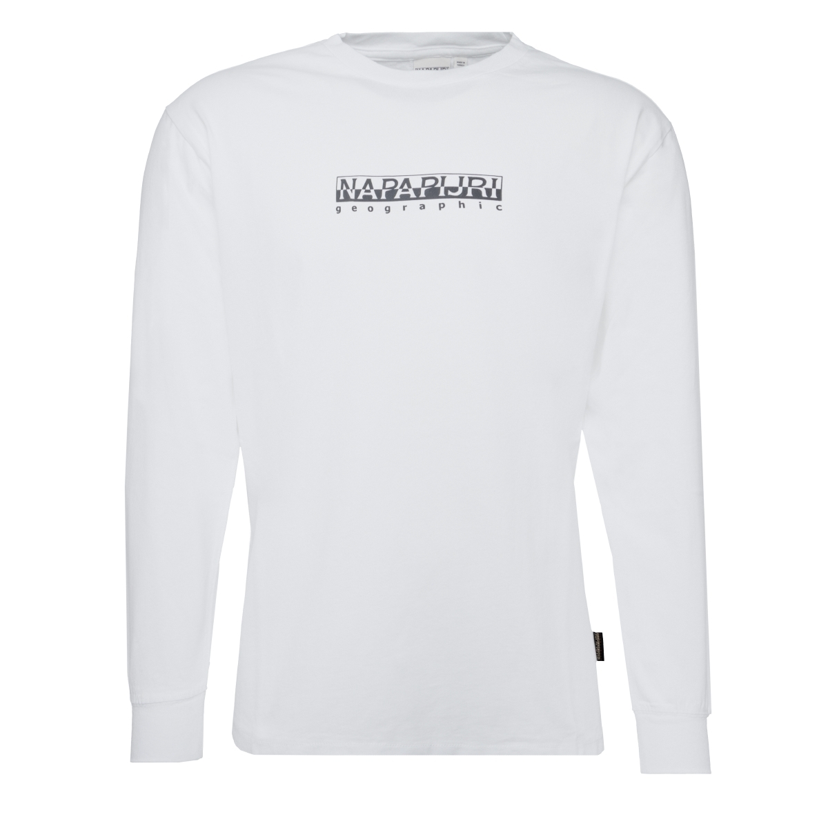 Napapijri S-Box LS 2 Langarmshirt weiss