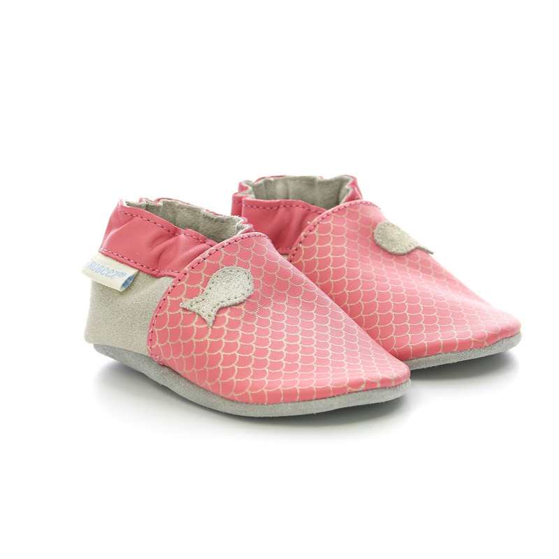Chaussons cuir Precious Fish