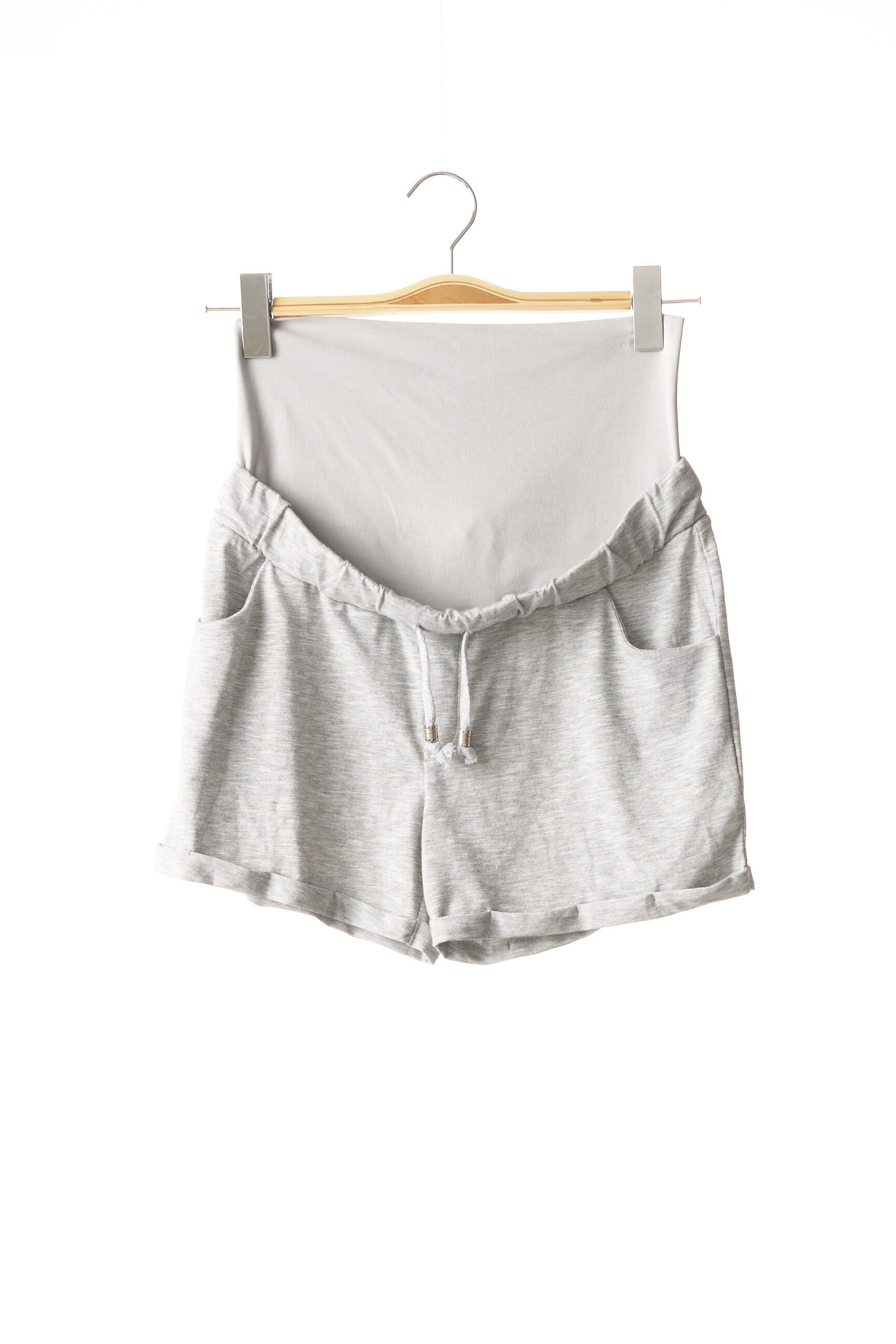 Love2wait Shortsbermudas Maternite Femme couleur gris