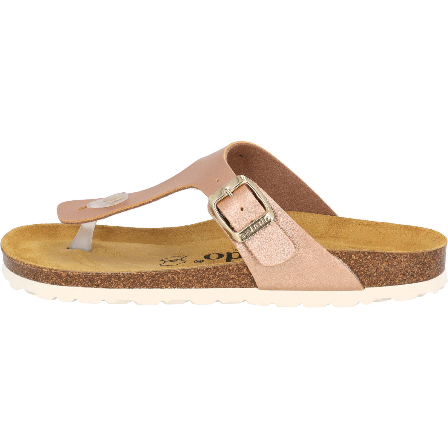 Palado Kos Metallic, Zehentrenner, Damen, Kupfer