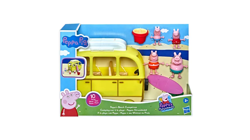 Hasbro - Peppa Pig - Peppas Strandmobil