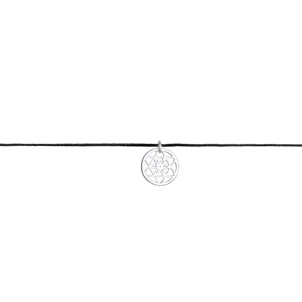 Elli Elli Collier Femme Choker Pendentif Ornement - (925/1000) Argent collier