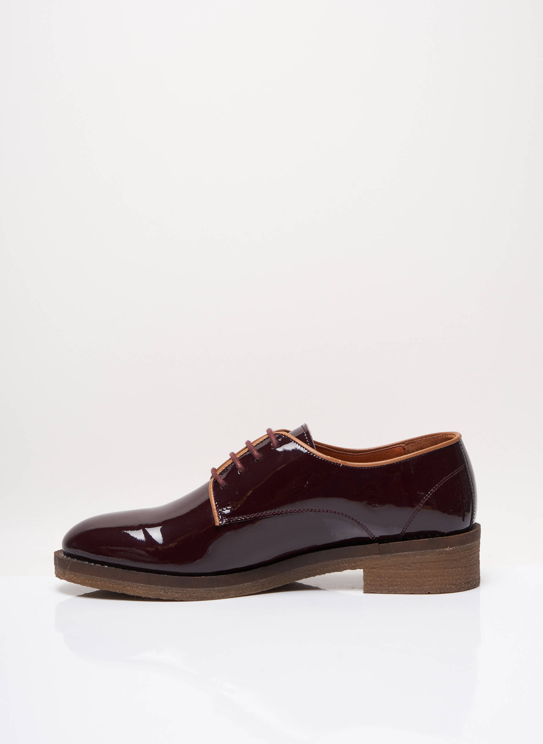 Cirage Derby Femme couleur marron