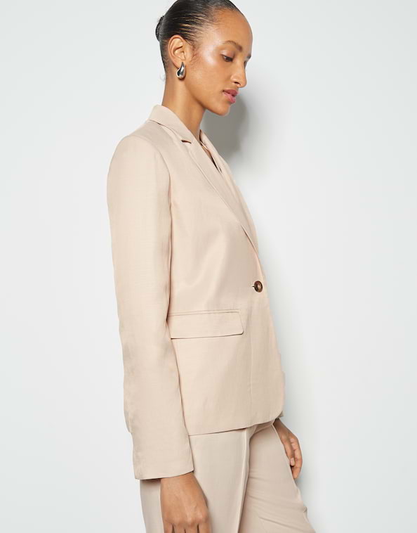 Leinen Blazer Naurelia