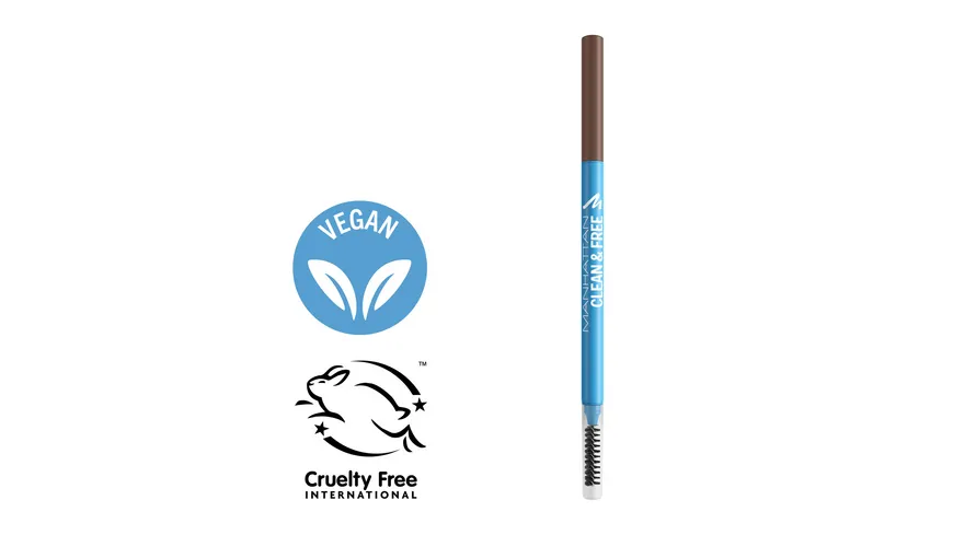 MANHATTAN COSMETICS Clean & Free Brow Definer 005 - Chocolate