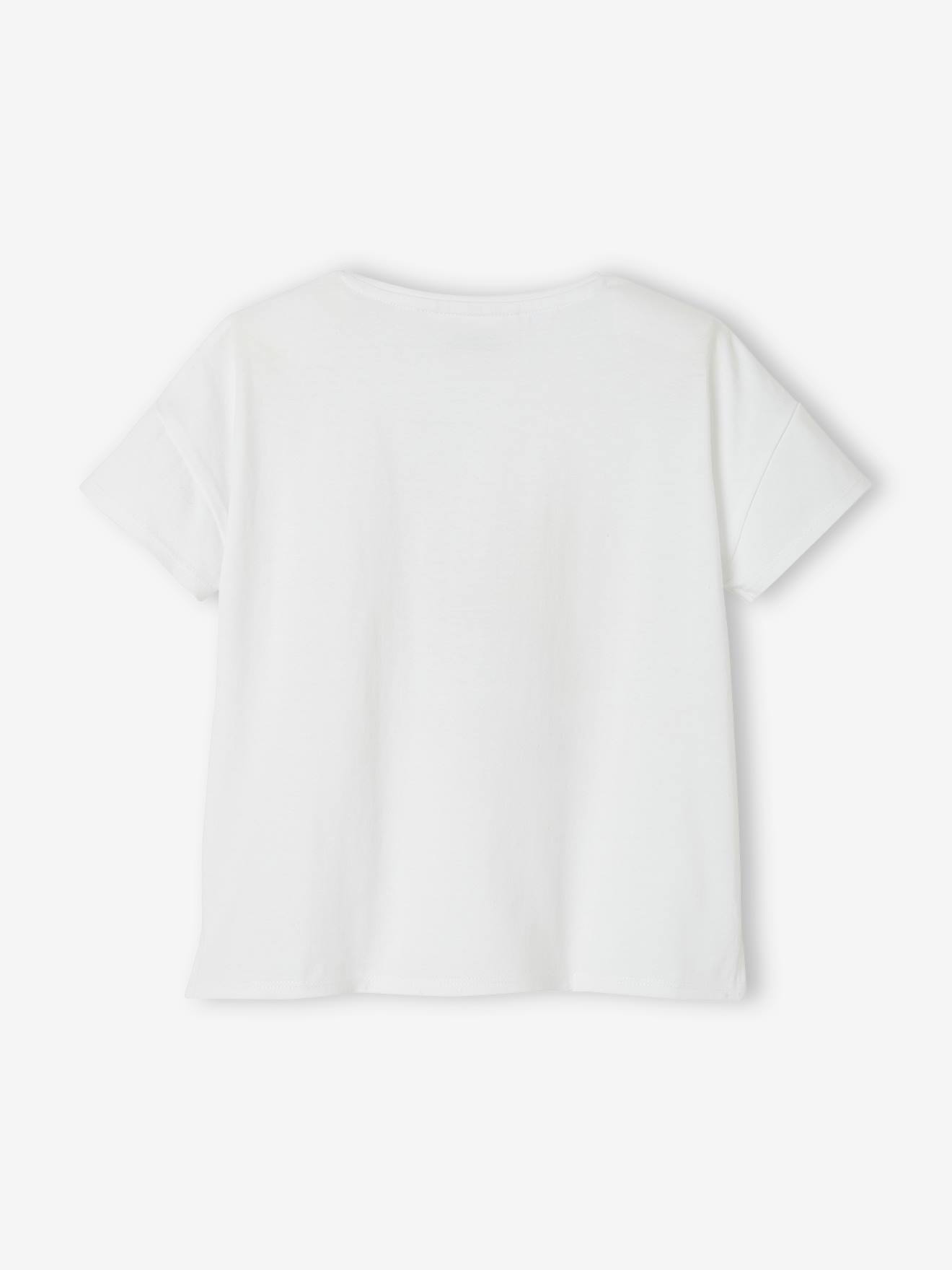 T-shirt fille Looney Tunes® Titi et Grosminet blanc