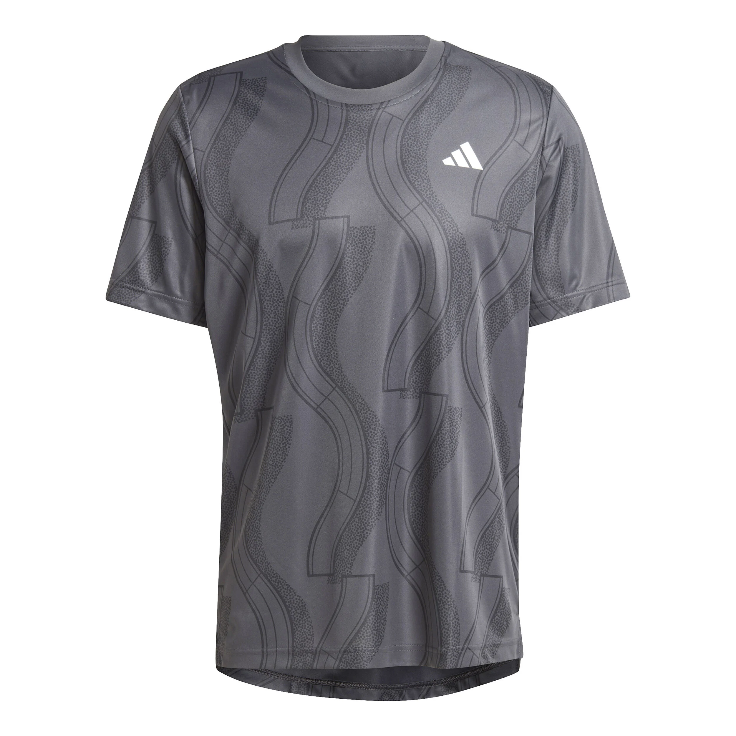 Club Graphic T-Shirt Herren - Dunkelgrau, Schwarz