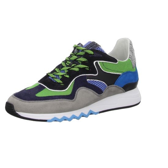 FLORIS VAN BOMMEL Freizeit Schnürer bunt HEREN MOLIERE RZFloris Sport Lime Textil