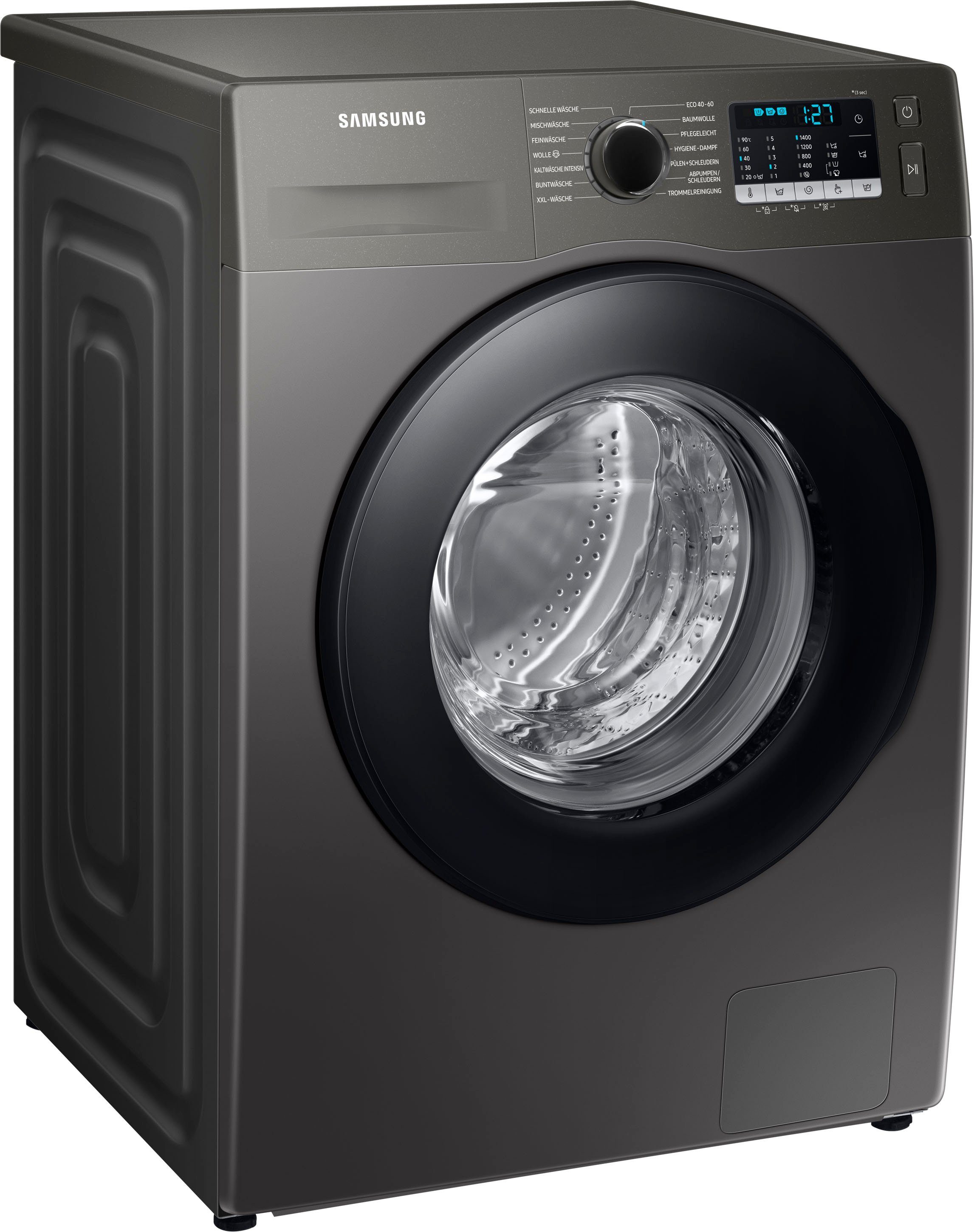 Samsung Waschmaschine WW5000T INOX WW70TA049AX, 7 kg, 1400 U/min, FleckenIntensiv-Funktion
