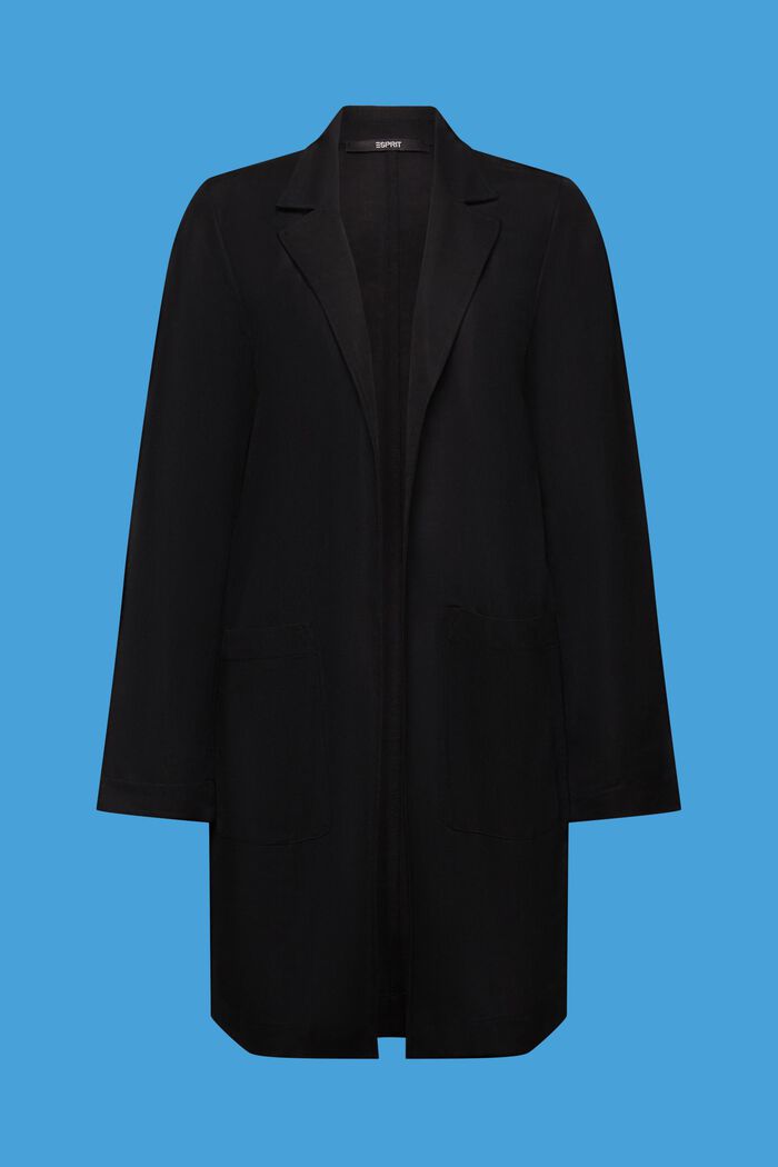 Offener Jersey-Blazer
