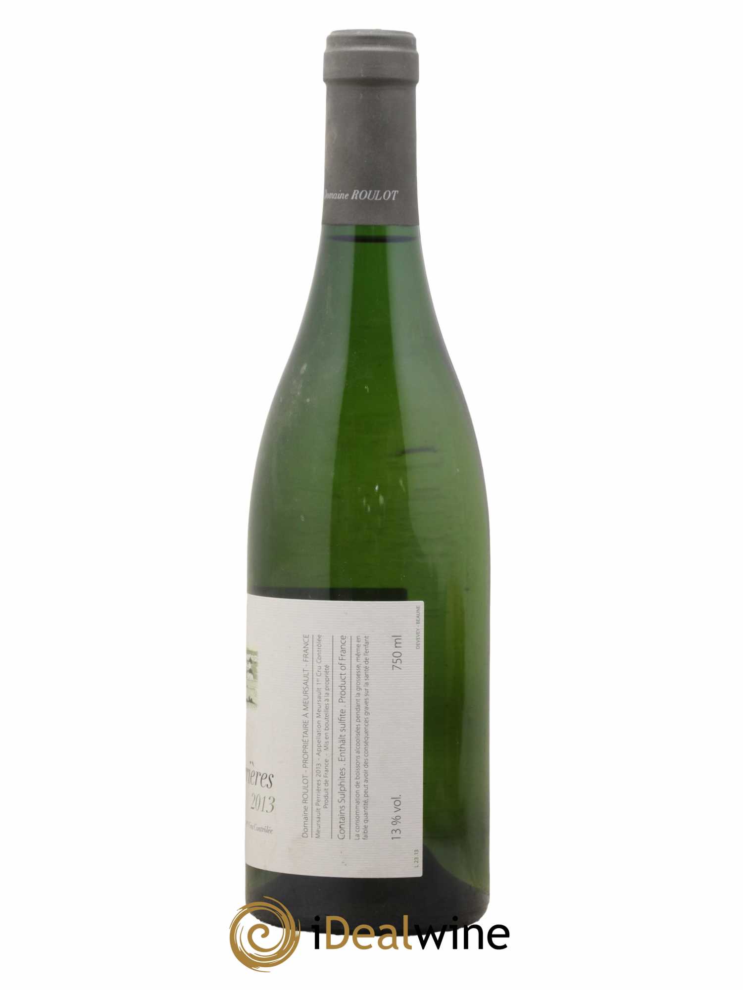 Meursault 1er Cru Perrières Roulot (Domaine)  2013 - Lot de 1 Bouteille