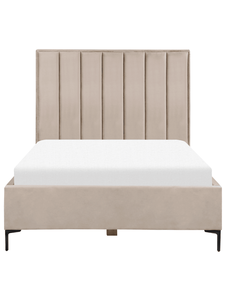 Beliani Schlafzimmer Set SEZANNE in Grau/Beige/Schwarz günstig kaufen onesize